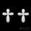 십자가 귀걸이 / 선물 용품 / Cross Earring / JS0357E-SMALL